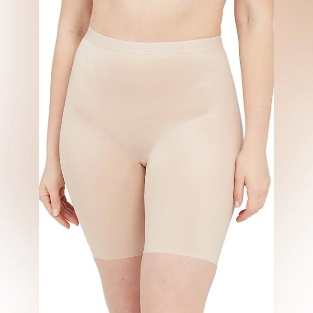 SPANX Nude High Waisted Shaper Short Briefs - Size 3XL